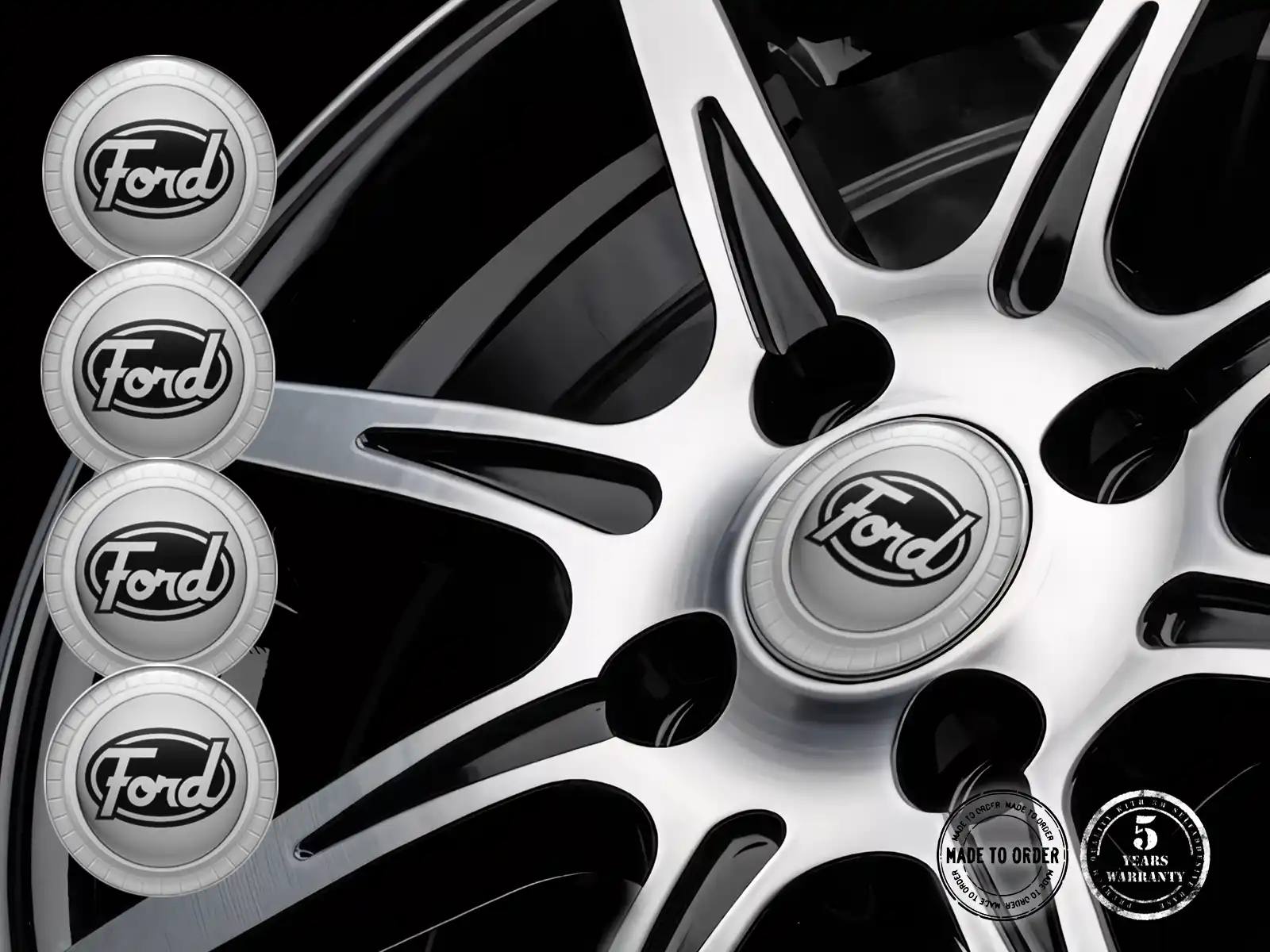 Ford Dome Dekoration Stil Individuelle Radplaketten